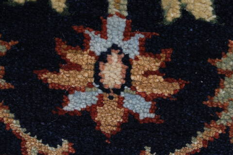 Serapi Blue Runner Hand Knotted 27 X 60  Area Rug 250-24800 Image 6