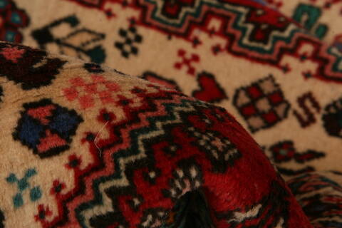 Abadeh Red Runner Hand Knotted 29 X 64  Area Rug 100-24803 Image 1