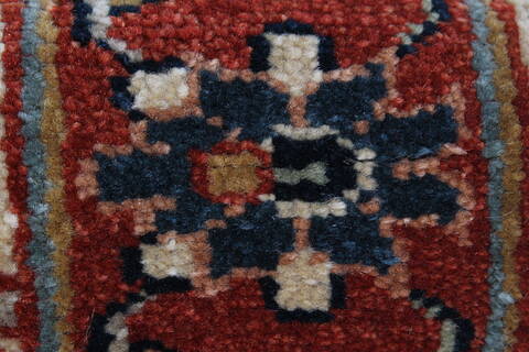 Mahal Beige Runner Hand Knotted 20 X 511  Area Rug 250-24826 Image 7