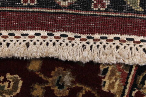 Kashan Red Runner Hand Knotted 20 X 62  Area Rug 250-24829 Image 11