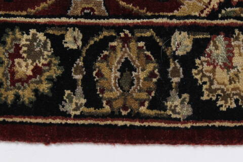 Kashan Red Runner Hand Knotted 20 X 62  Area Rug 250-24829 Image 2