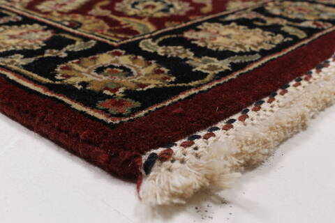 Kashan Red Runner Hand Knotted 20 X 62  Area Rug 250-24829 Image 5