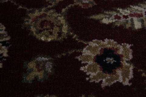 Kashan Red Runner Hand Knotted 20 X 62  Area Rug 250-24829 Image 6