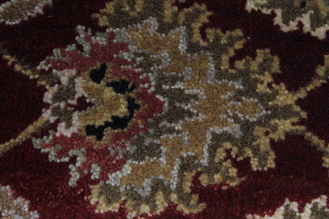 Kashan Red Runner Hand Knotted 20 X 62  Area Rug 250-24829 Image 7