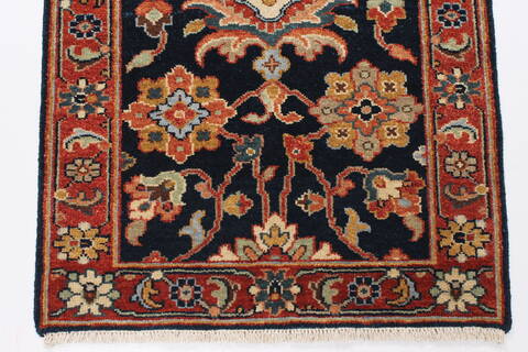 Serapi Blue Runner Hand Knotted 20 X 511  Area Rug 250-24831 Image 5