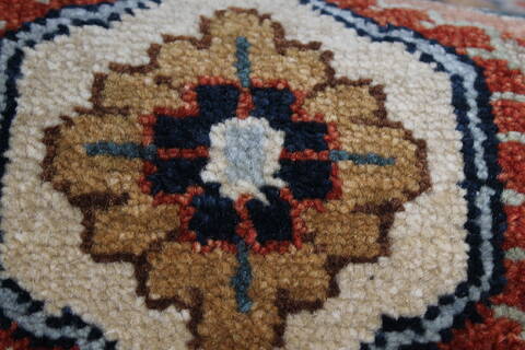 Serapi Blue Runner Hand Knotted 20 X 511  Area Rug 250-24831 Image 6