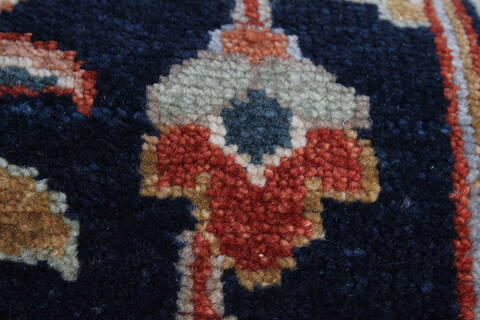 Serapi Blue Runner Hand Knotted 20 X 511  Area Rug 250-24831 Image 7
