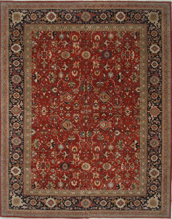 Serapi Red Hand Knotted 1111 X 150  Area Rug 250-24837 Image 0