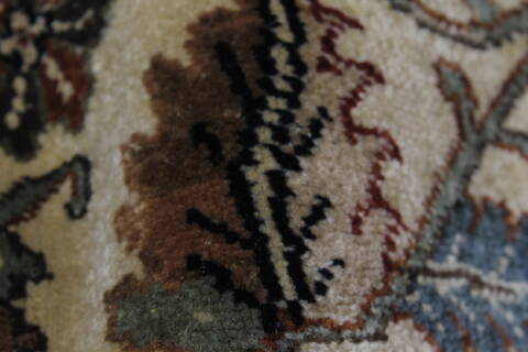 Tabriz Beige Hand Knotted 1110 X 152  Area Rug 250-24842 Image 6