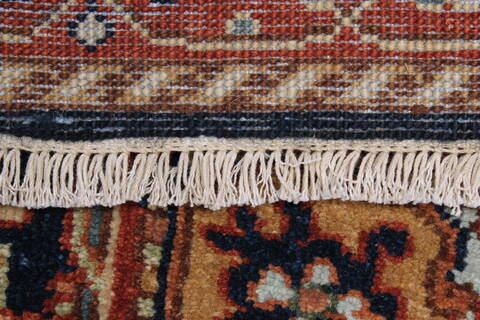 Serapi Blue Runner Hand Knotted 26 X 511  Area Rug 250-24847 Image 1