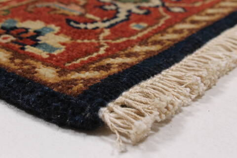 Serapi Blue Runner Hand Knotted 26 X 511  Area Rug 250-24847 Image 6