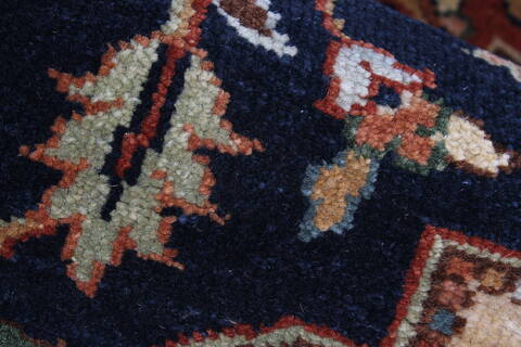 Serapi Blue Runner Hand Knotted 26 X 511  Area Rug 250-24847 Image 8