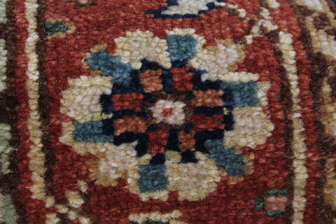 Serapi Blue Runner Hand Knotted 26 X 511  Area Rug 250-24847 Image 9