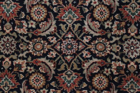 Herati Black Hand Knotted 28 X 58  Area Rug 250-24859 Image 3