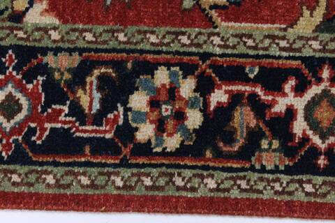 Serapi Red Runner Hand Knotted 27 X 60  Area Rug 250-24890 Image 2