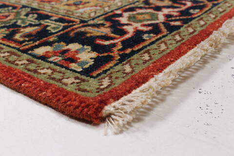 Serapi Red Runner Hand Knotted 27 X 60  Area Rug 250-24890 Image 5