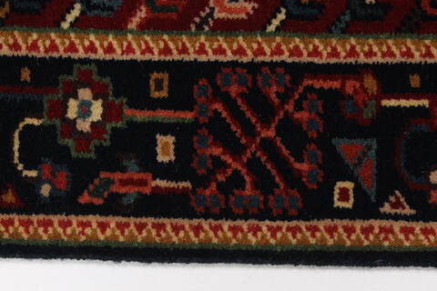 Karajeh Red Runner Hand Knotted 26 X 61  Area Rug 250-24908 Image 2