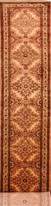 Rudbar Yellow Runner Hand Knotted 26 X 165  Area Rug 100-24955 Image 0