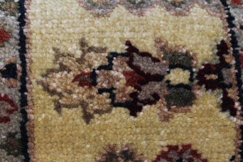 Haji Jalili Beige Runner Hand Knotted 28 X 61  Area Rug 250-24982 Image 10