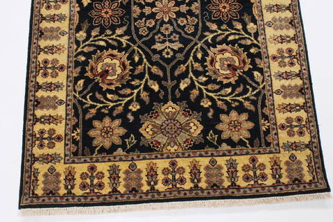 Haji Jalili Beige Runner Hand Knotted 28 X 61  Area Rug 250-24982 Image 5