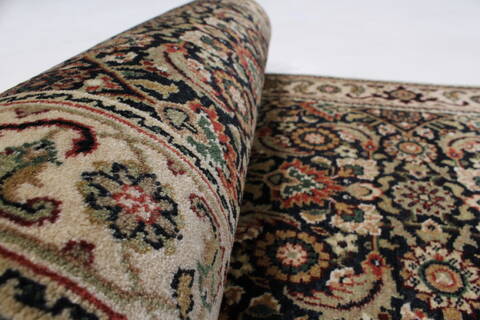 Herati Beige Runner Hand Knotted 20 X 511  Area Rug 250-24988 Image 11