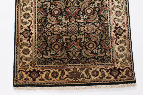 Herati Beige Runner Hand Knotted 20 X 511  Area Rug 250-24988 Image 5