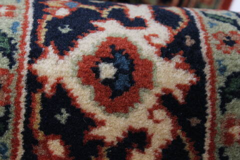 Herati Green Hand Knotted 27 X 62  Area Rug 250-25016 Image 8