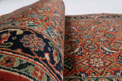 Herati Green Hand Knotted 27 X 62  Area Rug 250-25016 Image 9