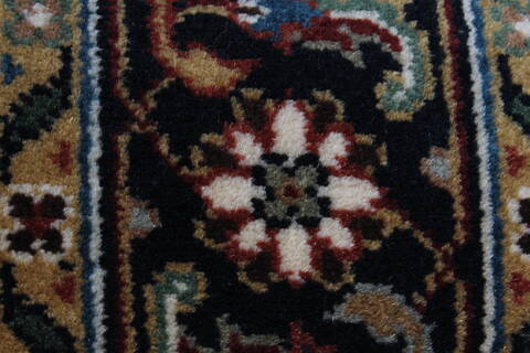 Herati Beige Runner Hand Knotted 27 X 80  Area Rug 250-25113 Image 9