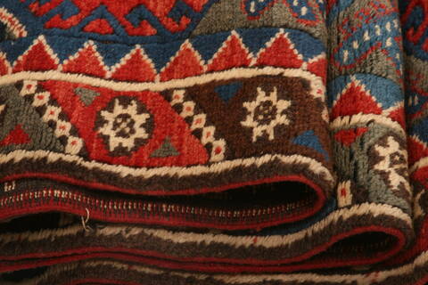 Yalameh Red Runner Hand Knotted 31 X 154  Area Rug 100-25119 Image 4