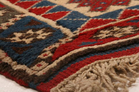 Yalameh Red Runner Hand Knotted 31 X 154  Area Rug 100-25119 Image 9