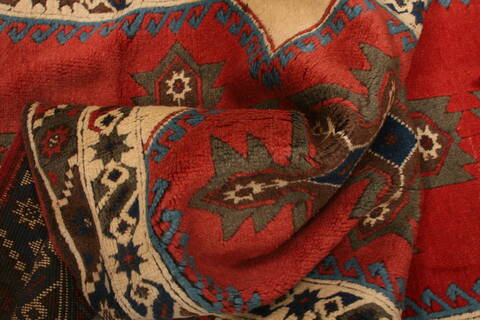 Yalameh Red Runner Hand Knotted 30 X 1410  Area Rug 100-25126 Image 2