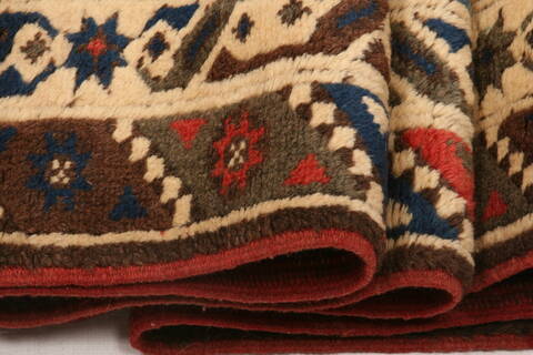Yalameh Red Runner Hand Knotted 30 X 1410  Area Rug 100-25126 Image 4