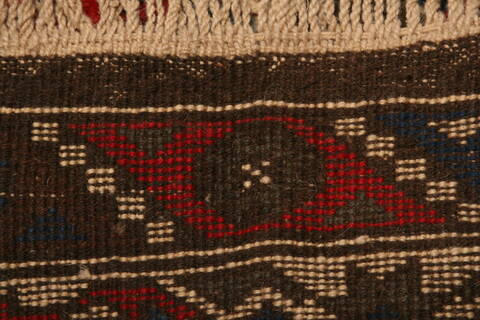 Yalameh Red Runner Hand Knotted 30 X 1410  Area Rug 100-25126 Image 9