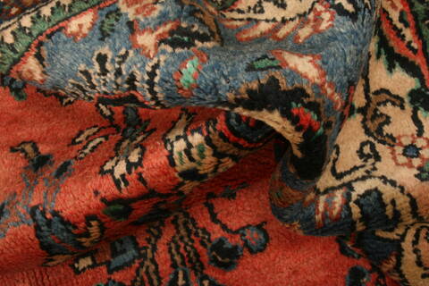 Lilihan Red Hand Knotted 92 X 188  Area Rug 100-25136 Image 2