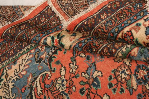 Lilihan Red Hand Knotted 92 X 188  Area Rug 100-25136 Image 4