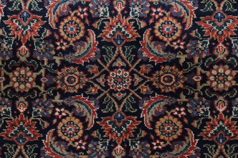 Herati Brown Runner Hand Knotted 27 X 118  Area Rug 250-25146 Image 3