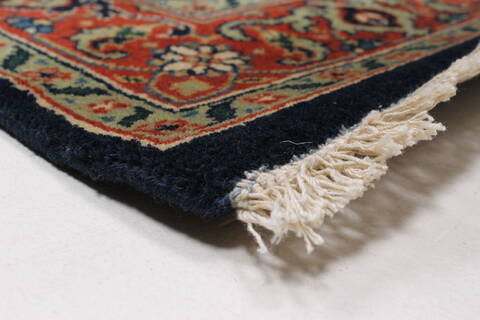 Herati Brown Runner Hand Knotted 27 X 118  Area Rug 250-25146 Image 5