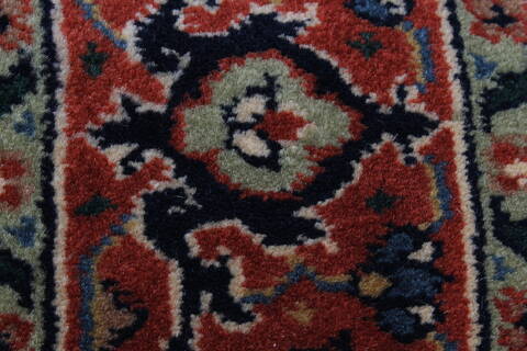 Herati Brown Runner Hand Knotted 27 X 118  Area Rug 250-25146 Image 8