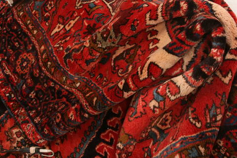 Karajeh Red Runner Hand Knotted 51 X 150  Area Rug 100-25148 Image 2