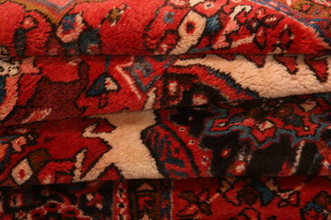 Karajeh Red Runner Hand Knotted 51 X 150  Area Rug 100-25148 Image 4