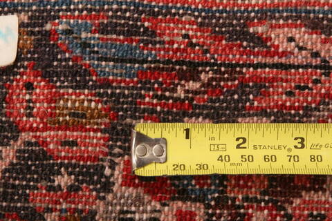 Karajeh Red Runner Hand Knotted 51 X 150  Area Rug 100-25148 Image 5