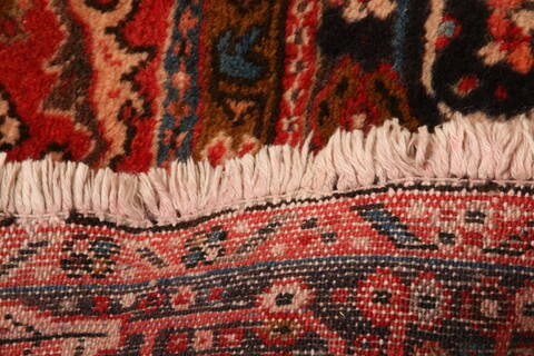 Karajeh Red Runner Hand Knotted 51 X 150  Area Rug 100-25148 Image 6