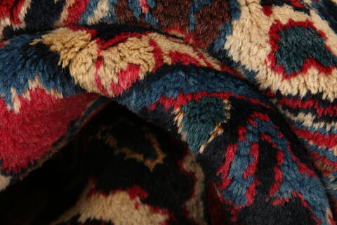 Mashad Red Hand Knotted 116 X 165  Area Rug 100-25161 Image 1