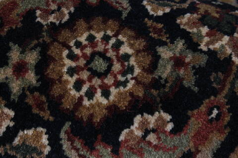 Herati Beige Round Hand Knotted 51 X 51  Area Rug 250-25206 Image 6