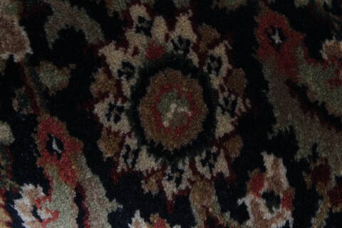 Herati Beige Round Hand Knotted 51 X 51  Area Rug 250-25209 Image 7