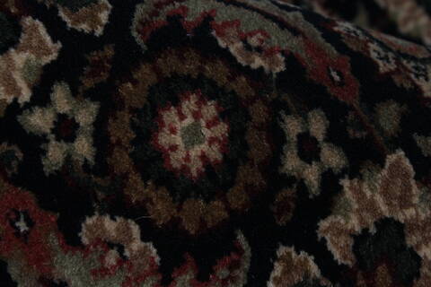 Herati Beige Round Hand Knotted 51 X 51  Area Rug 250-25209 Image 8