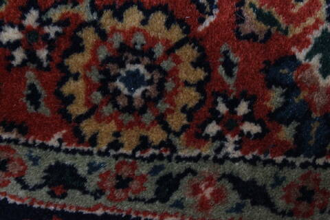Herati Beige Round Hand Knotted 40 X 40  Area Rug 250-25212 Image 7