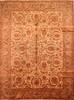 Tabriz Brown Hand Knotted 95 X 127  Area Rug 100-25226 Thumb 0