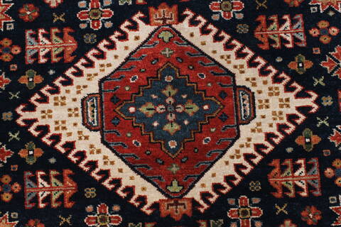 Karajeh Brown Hand Knotted 41 X 62  Area Rug 250-25239 Image 3